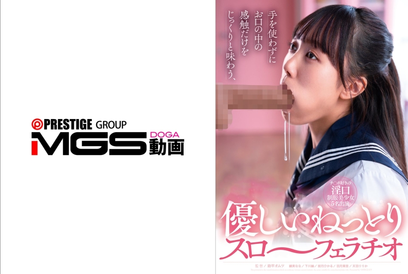 手を使わずにお口の中の感触だけをじっくりと味わう、優しいねっとりスロ～フェラチオ